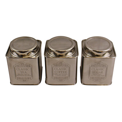 Metal Jar - Set of 3