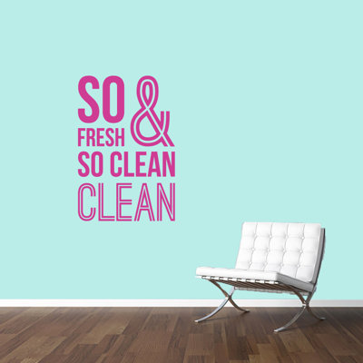 Text & Numbers Non-Wall Damaging Wall Decal