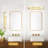 Ephraim 35.8" LED Wallchiere Dimmable Wall Sconce with Alabaster Shade-1978533747