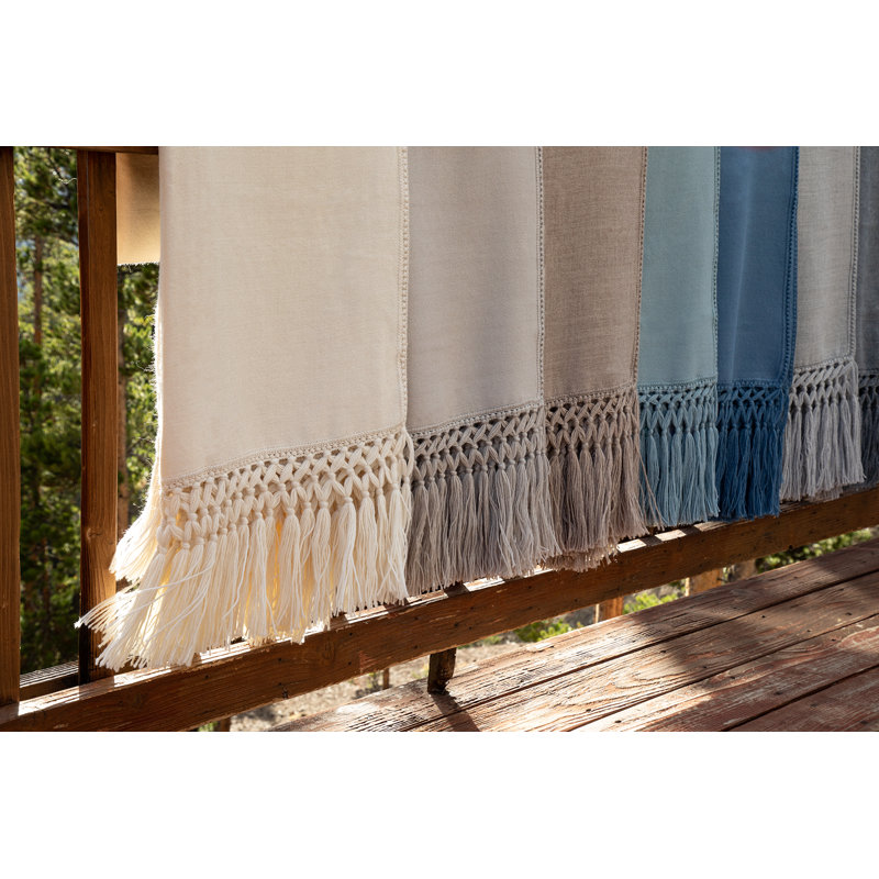 Nouvelle Beige Crocheted Wool Baby Throw Blanket