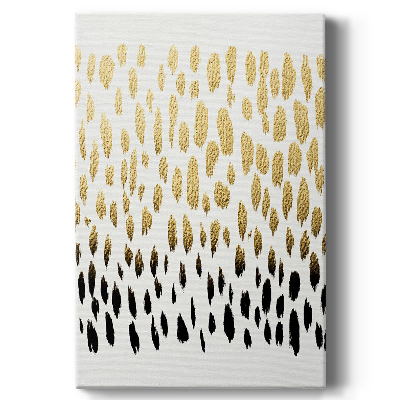 Toile tendue avec châssis abstrait, abstrait CCXXII - prêt à être accroché, H 18 po x l 12 po