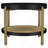 Benson Black Round End Table