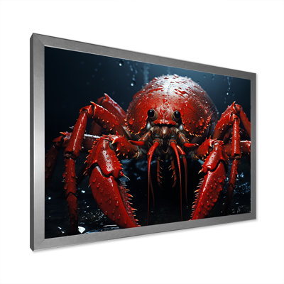 Red Mantis Shrimp II, reproduction d'art sur toile