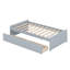 Lit de rangement fonctionnel avec rangement intégré-1070331551