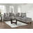 Dyshon Upholstered Sofa & Chaise with Ottoman