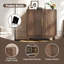 Buffet de rangement 2 portes en bois