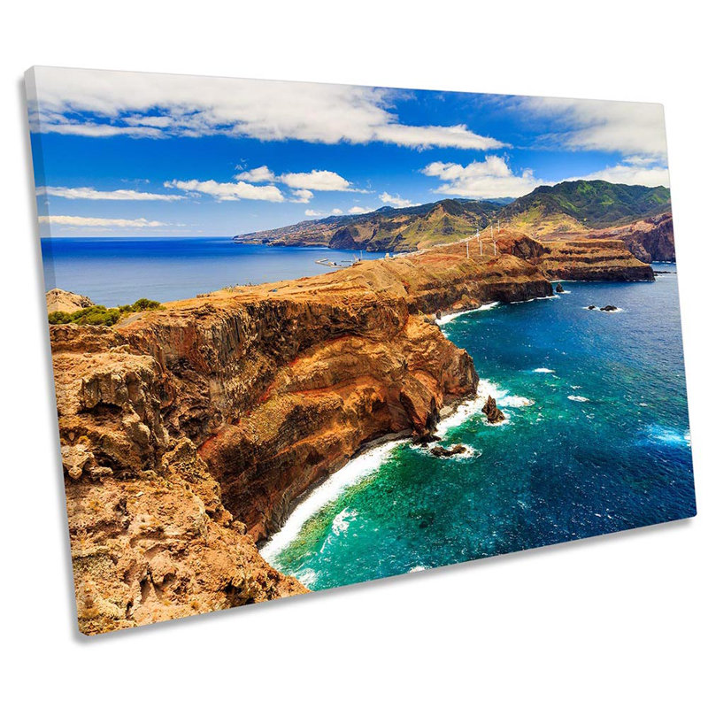 Ponta de Sao Lourenco Portugal 1 Piece Wrapped Canvas Wall Art, 81.3cm H x 121.9cm W x 4cm D