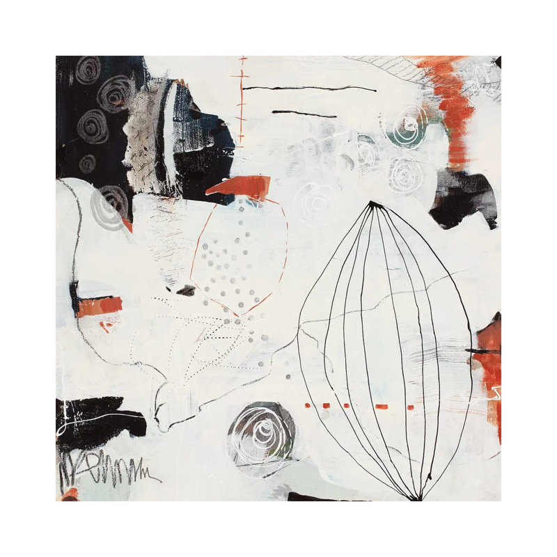 Visiting Alice by Ulyana Stebelska - Wrapped Canvas Gallery-Wrapped Canvas Giclée, 45.72 cm H x 45.72 cm W