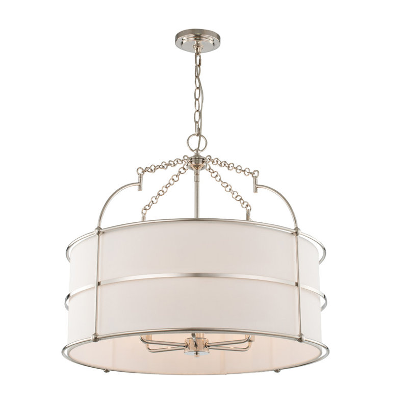 Carson 1 LT Polished Nickel Pendant Kalco