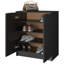 Shoe Cabinet Engineered Wood Hall Shoe Holder Cupboard Organiser Shelf-2086952818