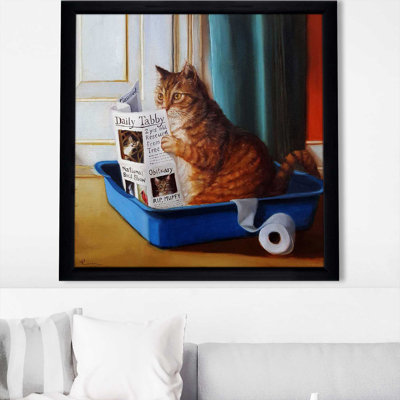 Kitty Throne par Lucia Heffernan - Peinture