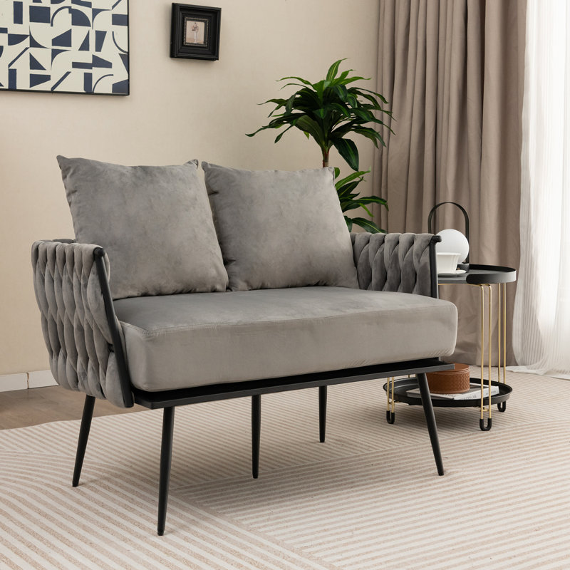 Ugarte 2 Seater Velvet Loveseat