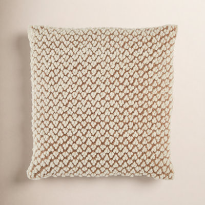 Toulon Embroidered Wool Blend Throw Pillow