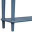 Console bleu marine avec 4 tiroirs et tablette ouverte By. Pin rétro de style rétro. Le plateau de table robuste peut supporter 220 lb, le tiroir 15 inférieur et 33 lb. Table fonctionnelle fonctionnelle. Instructions d'assemblage-1800530415