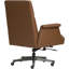 Fauteuil de direction en cuir Fleet Russet