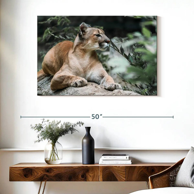 Brampt Forest Jaguar, 26" H x 39" W