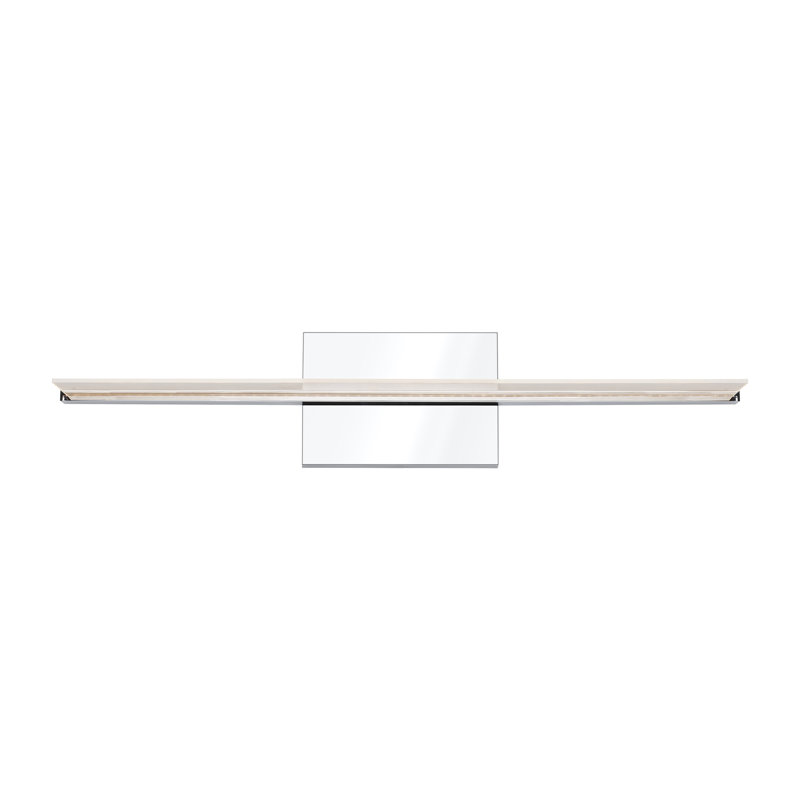 Span 1 - Light LED Bath Bar, 3000K, Nightshade Black direct/indirect, 24"