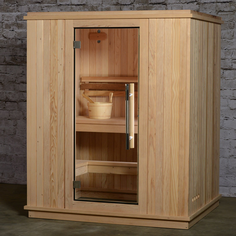 Almost Heaven Saunas Madison Traditional Steam Sauna in Cedar
