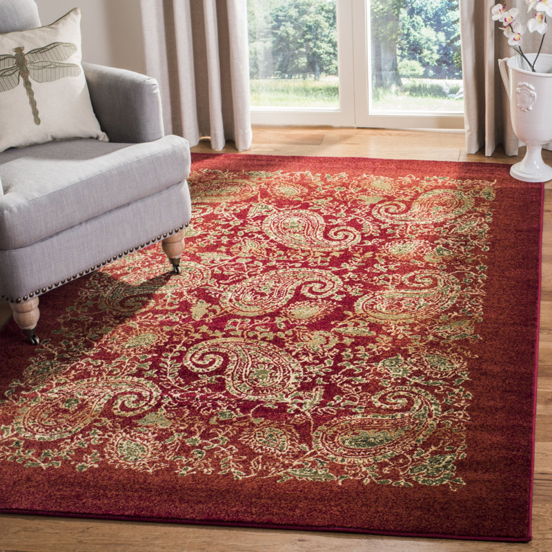 Klose Performance Paisley Rug, Rectangle 9' x 12'