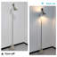 Lampe sur pied moderne 57,7 po, abat-jour réglable et interrupteur au pied, pour salon, chambre à coucher, bureau (ampoule incluse)-2047543705