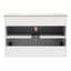 Meuble-lavabo mural de 30 po avec lavabo en céramique à 3 trous de style moderne et bois, meuble-lavabo intérieur spacieux et spacieux, conception simple et armoire de rangement pratique-187468712-187468719