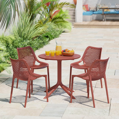 Ensemble repas extérieur pour 4 personnes