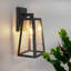 Applique murale 1 lumière pour l'extérieur