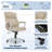 Serta Hannah Executive Office Chair, Ergonomic Lumbar Support, Firm Seat Cushion, Deep Body Pillows-92240312-17968994