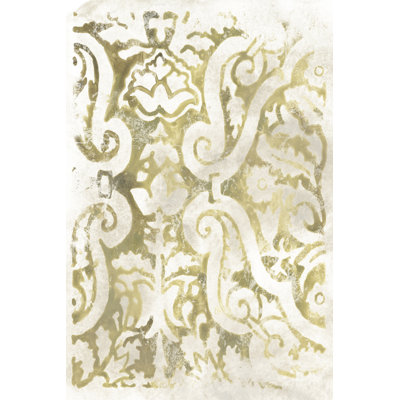 Ancient Tile I by June Erica Vess - Wrapped Canvas Graphic Art