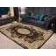 Tapis oriental noir / brun intérieur / extérieur Turkuaz-61738585