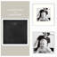 Ensemble de cadres muraux Gallery 12 x 12 pour cadres photo 8 x 8 avec passe-partout ivoire-71040500