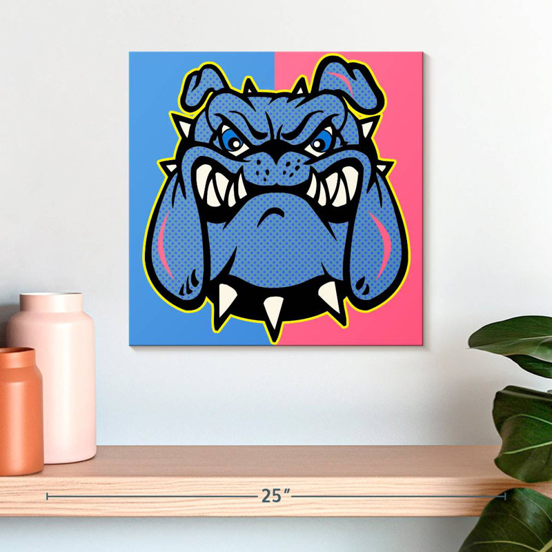 Bulldog II, H 16 po x l 16 po