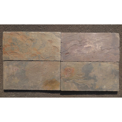 8" x 16" Slate Stone Look/ Vintage Wall & Floor Tile
