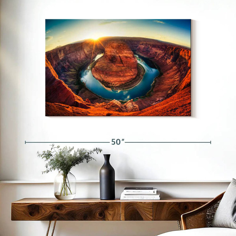 Paysage d'Alvord Glen Canyon, H 26 po x l 39 po