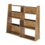 Bibliothèque extensible avec rangement, tablette moderne en bois MDF pour petits espaces