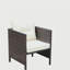 Liberatore Dining Chairs with Cushions (Beige Cushion)