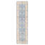 One-of-a-Kind 2'9" X 9'11" New Age Runner Wool Area Rug in Blue
