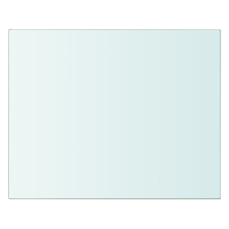 Eleri 2 Piece Square Glass Floating Shelf, 0.8cm H x 20cm W x 20cm D