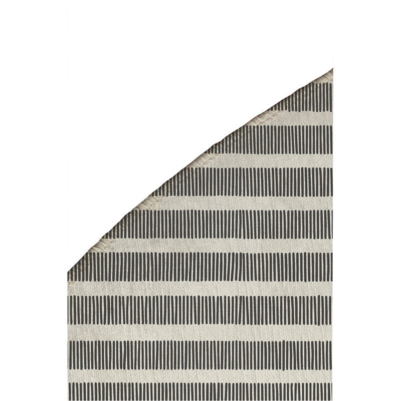 Tapis d'extérieur antidérapant Comb Row, Rond 5 pi
