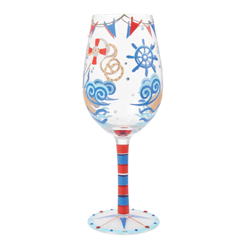 Lolita Nautical Hand Painted 9in H