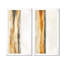 «Neutral Abstract», art mural 2 pièces, superposition de couches abstraites sur le terrain-978593991-978593992