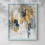 Série ABSTRACT CDLxxxix - reproduction encadrée de qualité supérieure - prête à être accrochée - aucun clou requis-75813717-75813718