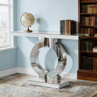Mirrored Hall Table,Sofa Table,Console Table,Nightstand