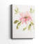 Une fleur rose II - impression sur toile seulement - non encadrée-1024145302