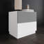 Table de chevet blanche Zoelys
