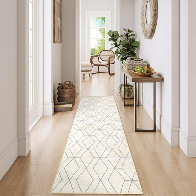 Tapis jetables géométriques modernes pour salle à manger et salon