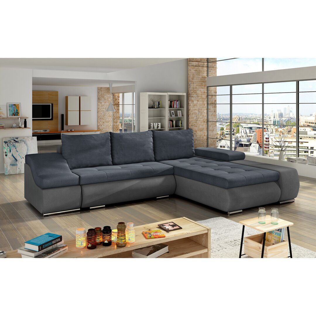 Ecksofa Gilbreath mit Bettfunktion