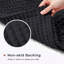 Neance Rectangle Non-Slip Bath Mat Chenille doormat -1487445501-1487571561