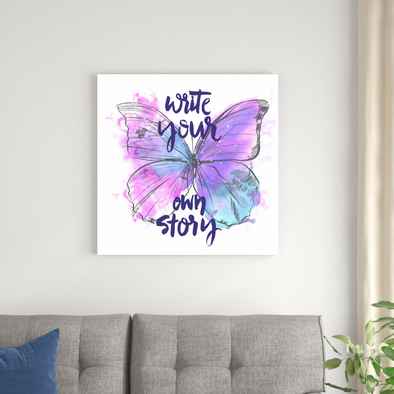 Butterfly Dreams II, H 30 po x l 30 po