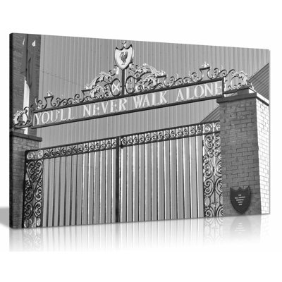 Liverpool FC You'll Never Walk Alone - Wrapped Canvas Print